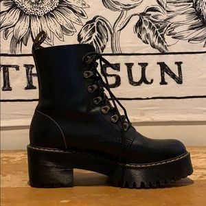 Leona Doc Marten heeled boots size 9